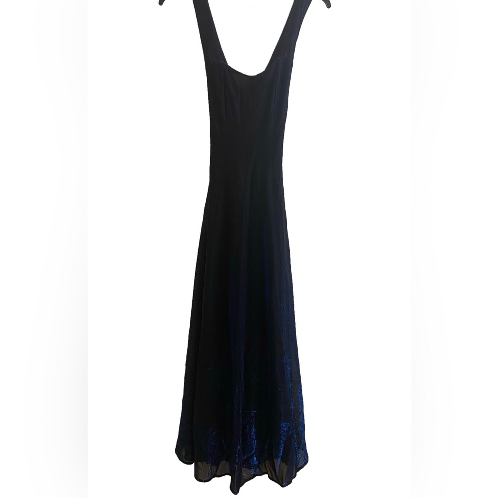 Blue Sparkly Vintage Formal Dress
